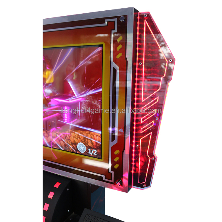 Gaming Center 2 Players Gatling Coin Operated Simulator Machine Arcade Games Shooting