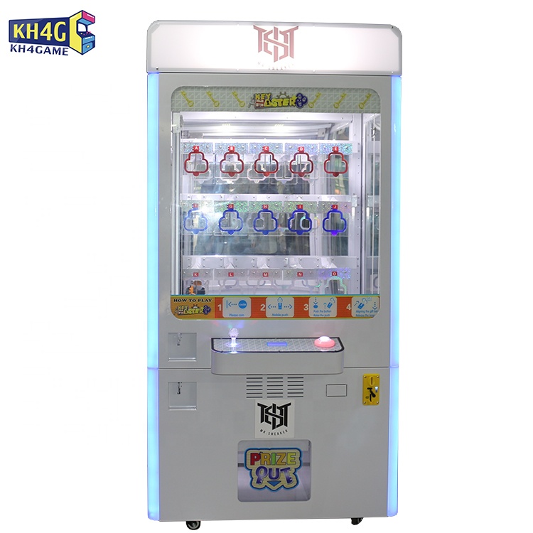 110-220V Key Master Vending Challenge Win Prize Gift Machine Keymaster Arcade Games