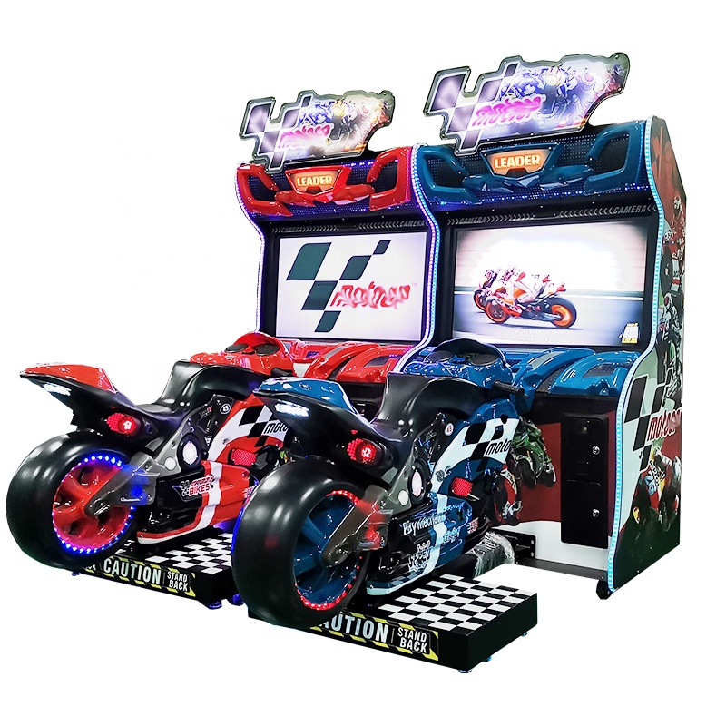 Coin Operated Motor Racing Game Gp Moto Racing Game Electronic Motor Racing Simulator For Sale