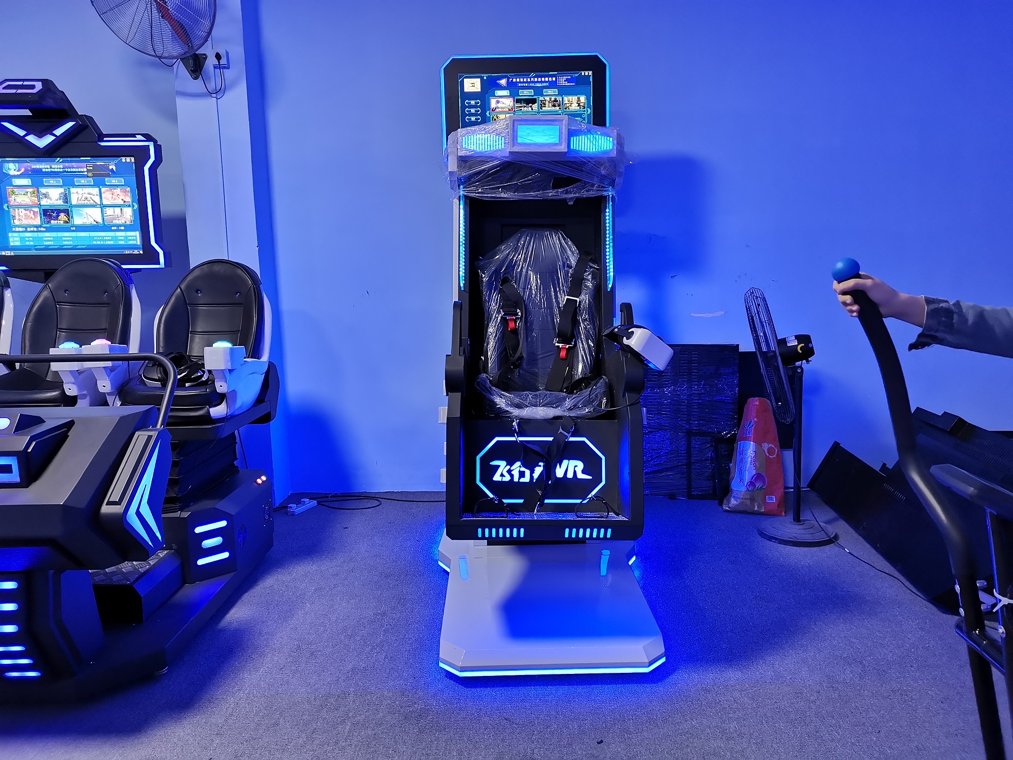 مثير 360 Degree Flight Simulator Virtual Shooting Game VR Simulator For Amusement Park