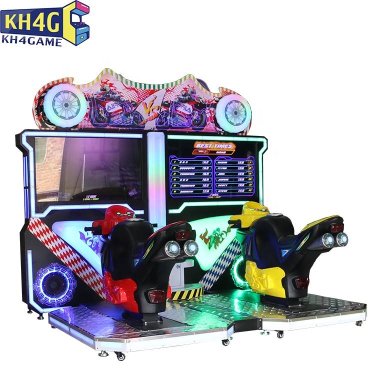 2022 Most Exciting Kh-Mr-01 Simulator Fast Racing Raw Thrills Retro Arcade Game Machine Motorcycle
