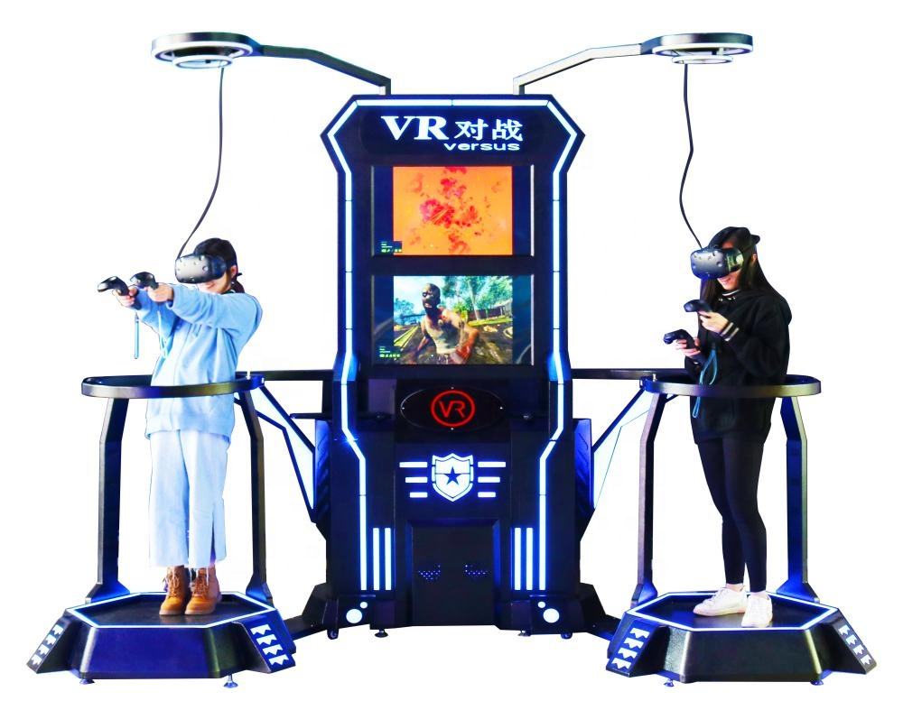 Emocionante experiencia 9D VR La mejor plataforma para ganar dinero Gran espacio VR Espacio mágico para caminar por el centro comercial