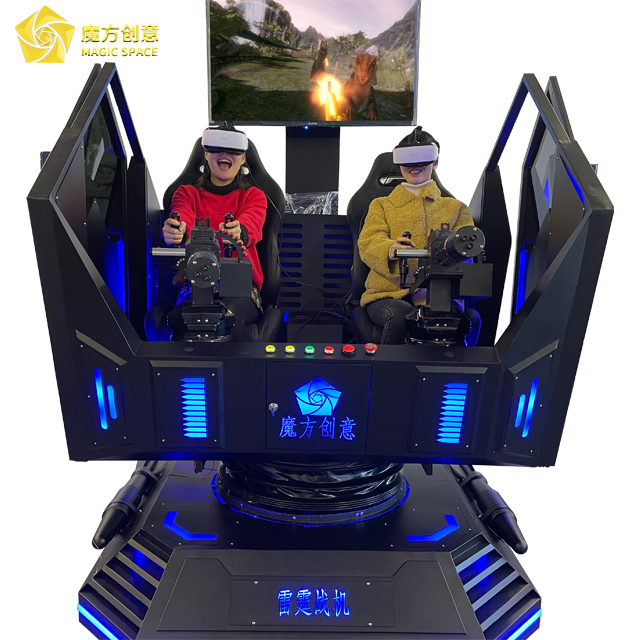 with fun movie game machine 9d power vr chair 2 seater shooting interactive games simulator