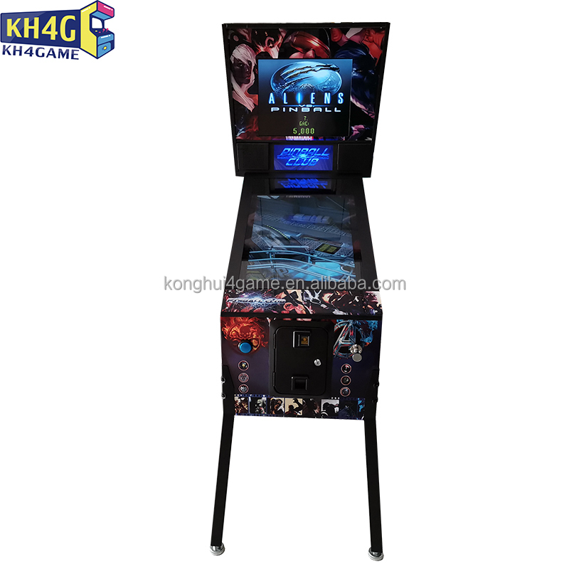 coin operated games 2 screen 32" 43" 49" virtual pinball machine virtual pinball machine pinball