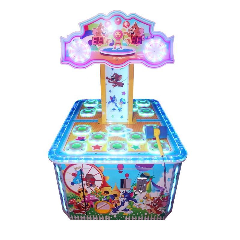 Play Knock Hit Hamster Desktop Whac-a-mole Kids Coin Operated Game Machine
