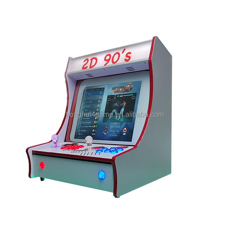 bartop arcade juegos de monedas soporte arcade gabinetes máquina juegos ofrecen obras de arte personalizadas OEM