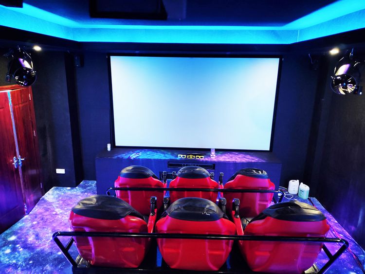 4D cinema price 4d 5d 6d projector cinema motion customize chair with 3d glasses