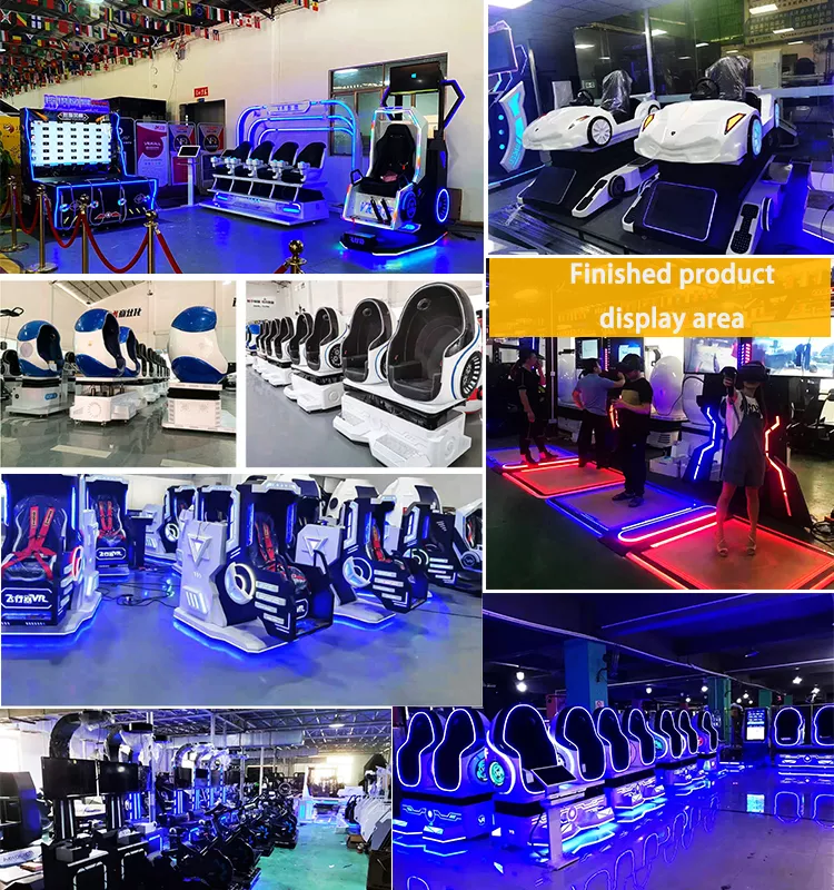 One Stop VR Theme Park 9d Virtual Reality Zone for Entertainment zone