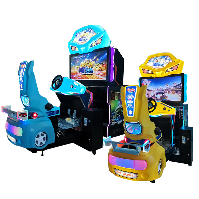 ألعاب وحدة تحكم فيديو للكبار، كرسي كمبيوتر مخصص، آلة لعبة محاكاة السباق
